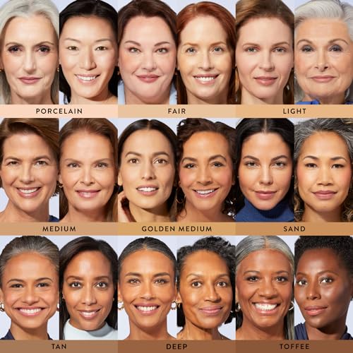 LAURA GELLER NEW YORK Award-Winning Baked Balance-n-Brighten Color Correcting Powder Foundation - Medium - Buildable Light to Medium Coverage - Demi-Matte Natural Finish