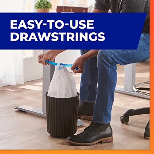 Hefty Small Trash Bags, Ocean Water Scent, 4 Gallon, 52 Count