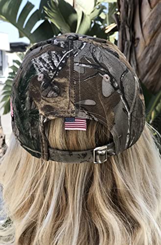 Mersinni Trump 2024 MAGA Camo Embroidered Hat Keep Make America Great Again Cap Made in USA