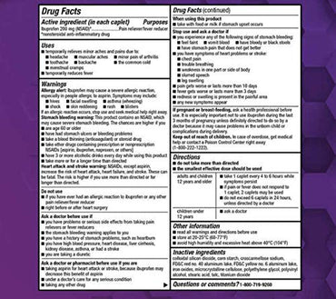 Kirkland Ibuprofen Ib 200 Mg Tablets, 500 Count