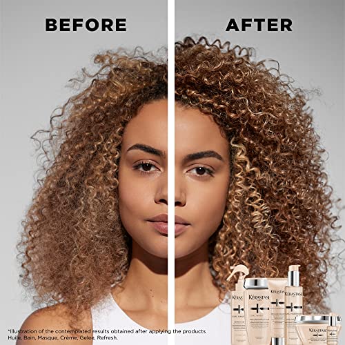 KERASTASE Curl Manifesto Hydratation Essentielle Conditioner | Lightweight Conditioner | Detangles, Smooths & Prevents Frizz | For All Wavy, Curly, Very Curly & Coily Hair | 8.5 Fl Oz