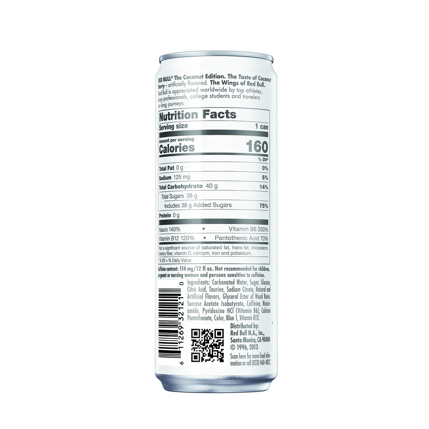 Red Bull Energy Drink, Coconut Berry, 12 fl oz (Pack of 24)