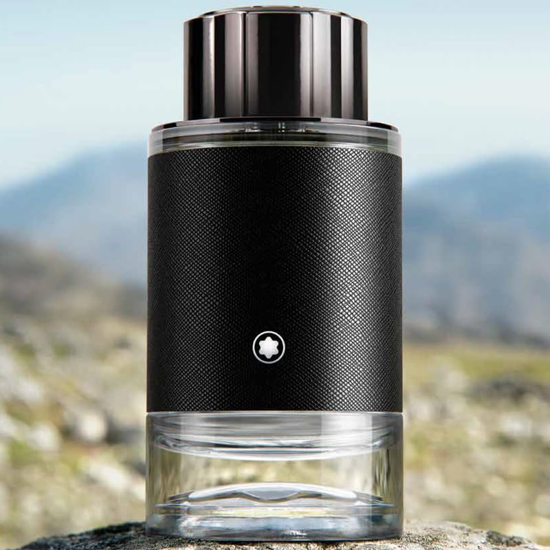 Explorer Mont B. Eau De Perfume Spray 3.3 oz 100 ml Men, A Fragrance for the Modern Adventurer, who seeks to conquer new horizons and embrace life's thrilling journey.