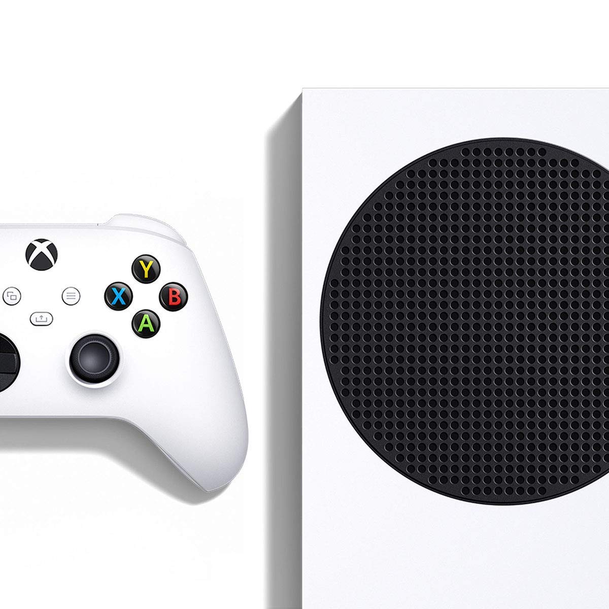Microsoft Xbox Series S 512GB Game All-Digital Console + 1 Xbox Wireless1 Controller, White - 1440p Gaming Resolution, 4K Streaming Media Playback, WiFi (Refurbished)