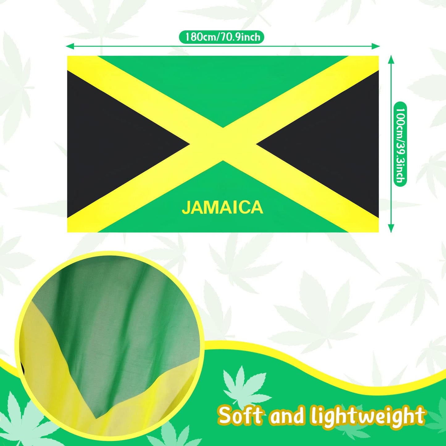 Yahenda 4 PCS Jamaican Swimsuit for Women, Include Sarong Wrap Cover Up, Water Shoe, Face Cover, Sunglasses (Women 8.5-9.5)