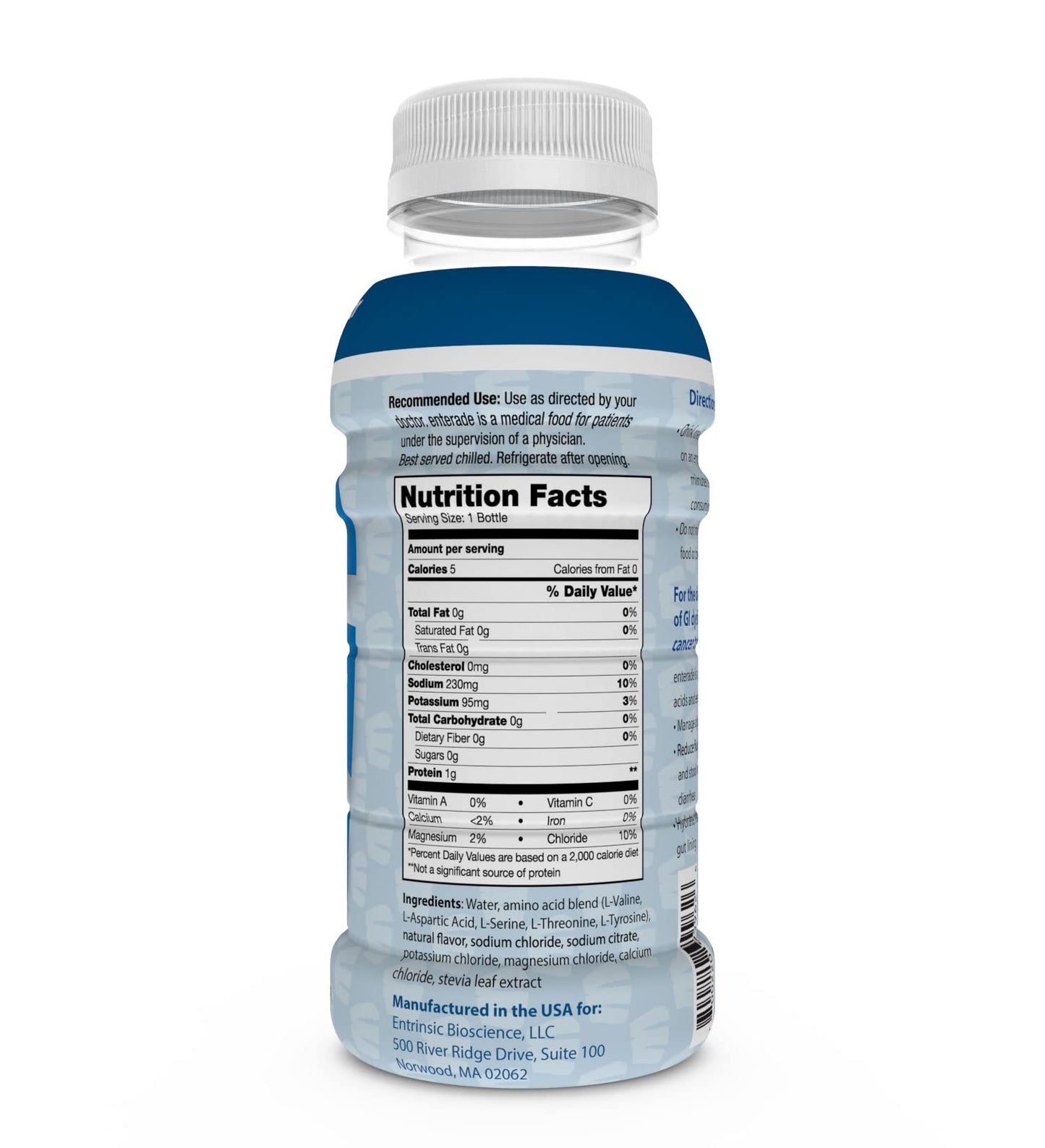 enterade AO Orange, 12 Pack, Specially Formulated to Reduce Treatment GI Side Effects, Supportive Care Beverage, 8oz Bottles (12 Pack)