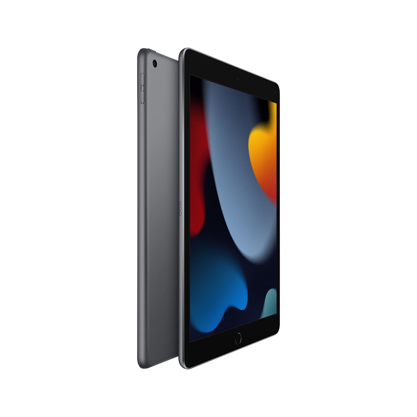 Apple iPad (9th Generation): with A13 Bionic chip, 10.2-inch Retina Display, 256GB, Wi-Fi, 12MP front/8MP Back Camera, Touch ID, All-Day Battery Life – Space Gray