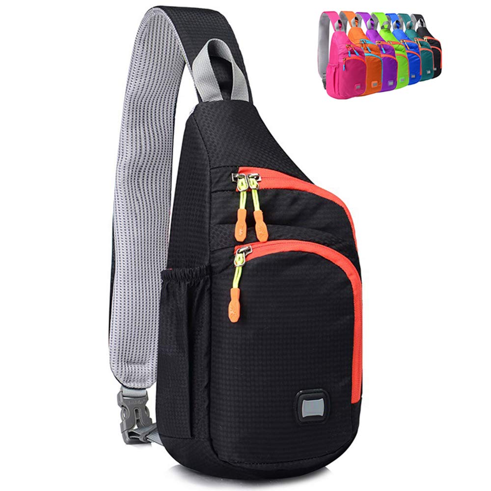 hitop mini backpack purse small lightweight chest sling shoulder bag Peicees Small Sling Backpack Waterproof Unisex Shoulder Bag Chest Cros – Mega Mart Center