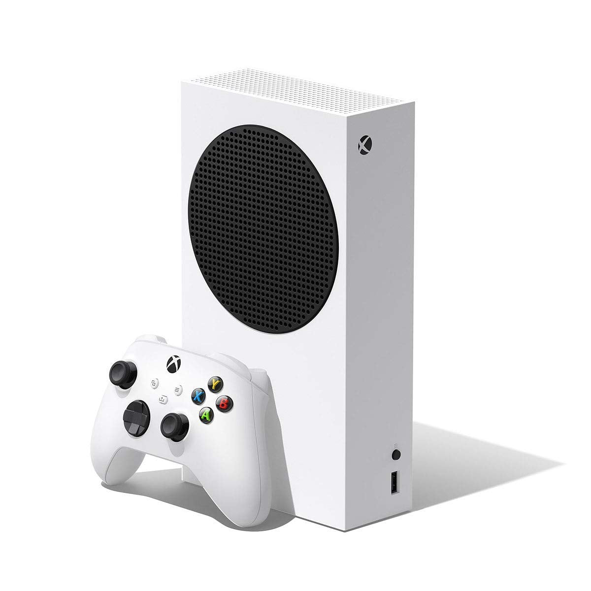 Microsoft Xbox Series S 512GB Game All-Digital Console + 1 Xbox Wireless1 Controller, White - 1440p Gaming Resolution, 4K Streaming Media Playback, WiFi (Refurbished)