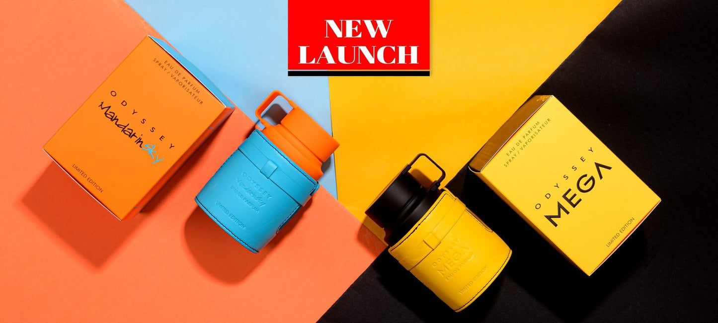 ARMAF Odyssey Mega For Men Eau De Parfum 3.4 Fl Oz Limited Edition