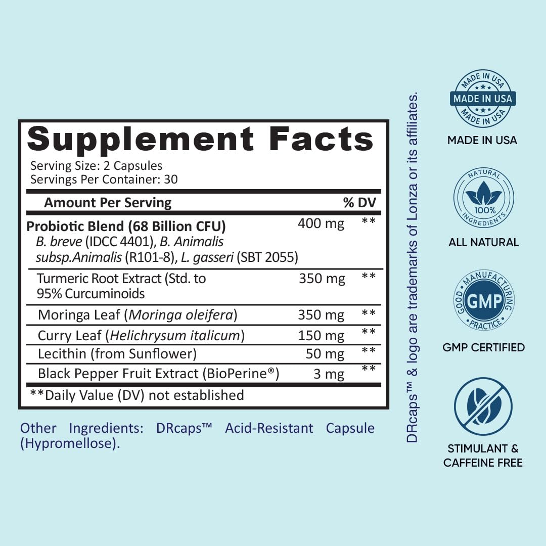 Better Body Co. Provitalize | Probiotics for Women, Menopause, 68.2 Billion CFU, Digestive Health - Relief for Bloating, Hot Flashes, Joint Support, Night Sweats - Gut Health & Metabolism - 60 Caps