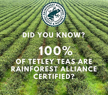 Tetley British Blend Premium Black Tea, 320 Tea Bags, Rainforest Alliance Certified