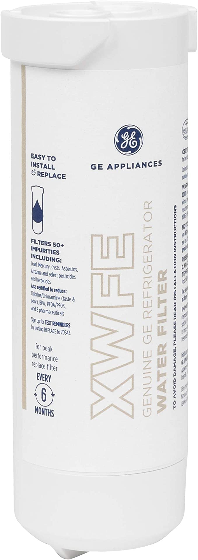 3 Pack - GE XWFE outlet Water Filter Certified to Reduce Lead