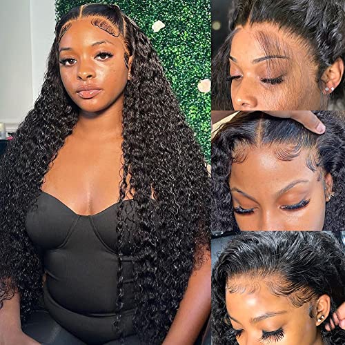 22 inch deep wave lace front wig high quality 13x4