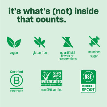 Vega Premium Sport Protein Peanut Butter Protein Powder, Vegan, Non GMO, Gluten Free Plant Based Protein Powder Drink Mix, NSF Certified for Sport, 28.7 oz