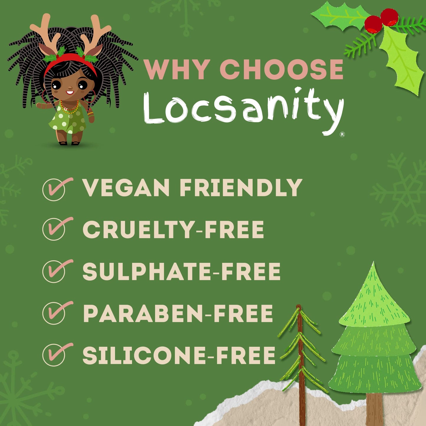 Locsanity Daily Moisturizing Refreshing Spray for Locs, Dreadlocks - Rose Water and Peppermint Hair Scalp Moisturizer, Dreadlock Spray - Natural Loc Care and Maintenance (8oz)
