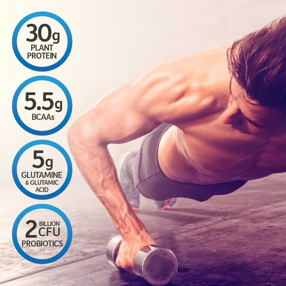 Garden of Life Organic Vegan Sport Protein Powder, Vanilla - Probiotics, BCAAs, 30g Plant Protein for Premium Post Workout Recovery - NSF Certified, Keto, Gluten & Dairy Free, Non GMO 19 Servings