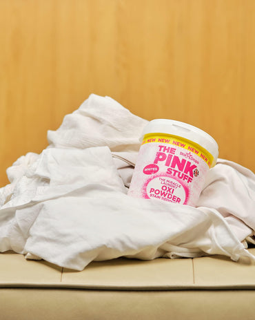 Stardrops - The Pink Stuff - The Miracle Laundry Oxi Powder Stain Remover Specifically Formulated for Whites, 1 kg