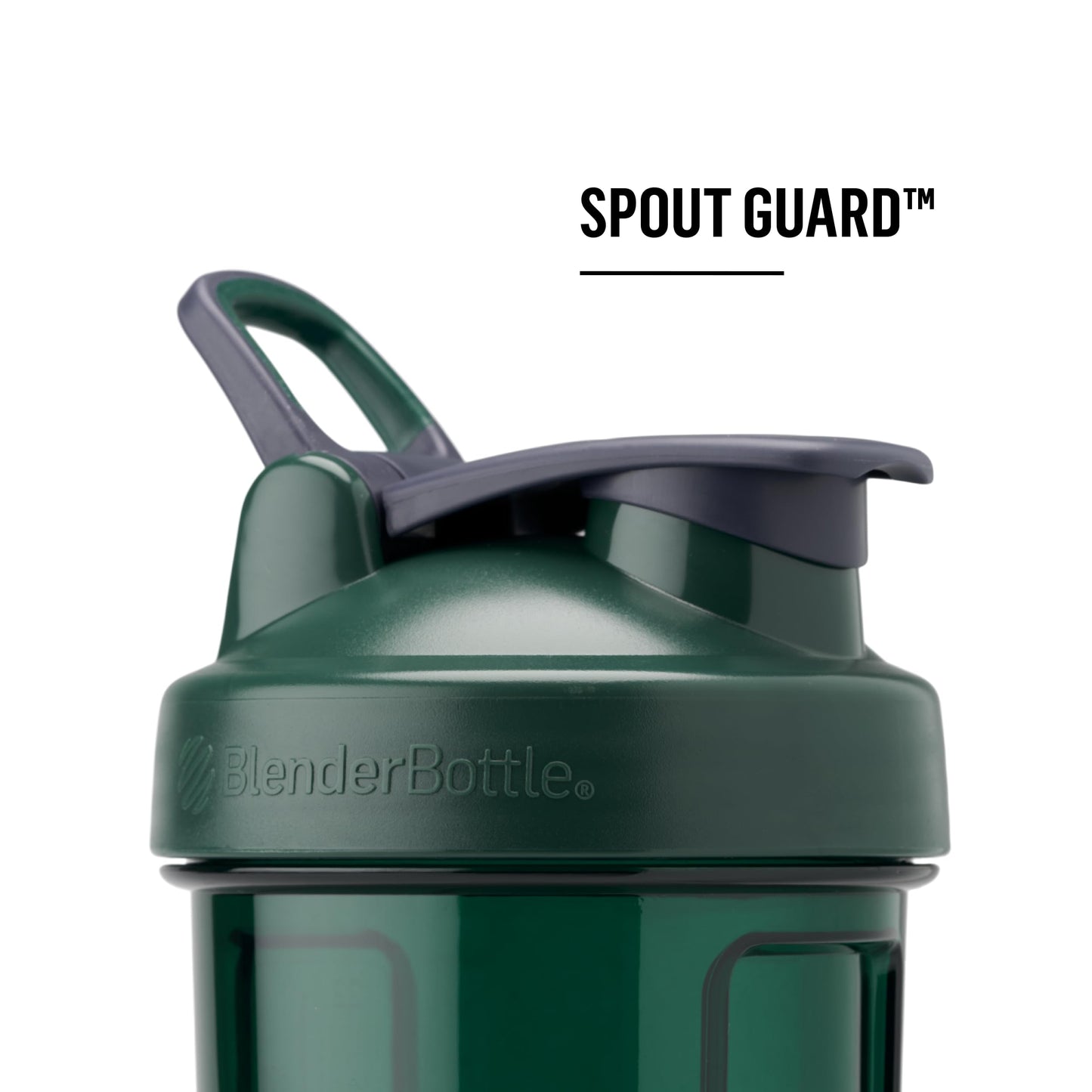BlenderBottle Shaker Bottle Pro Series Perfect for Protein Shakes and Pre Workout, 24-Ounce, Black