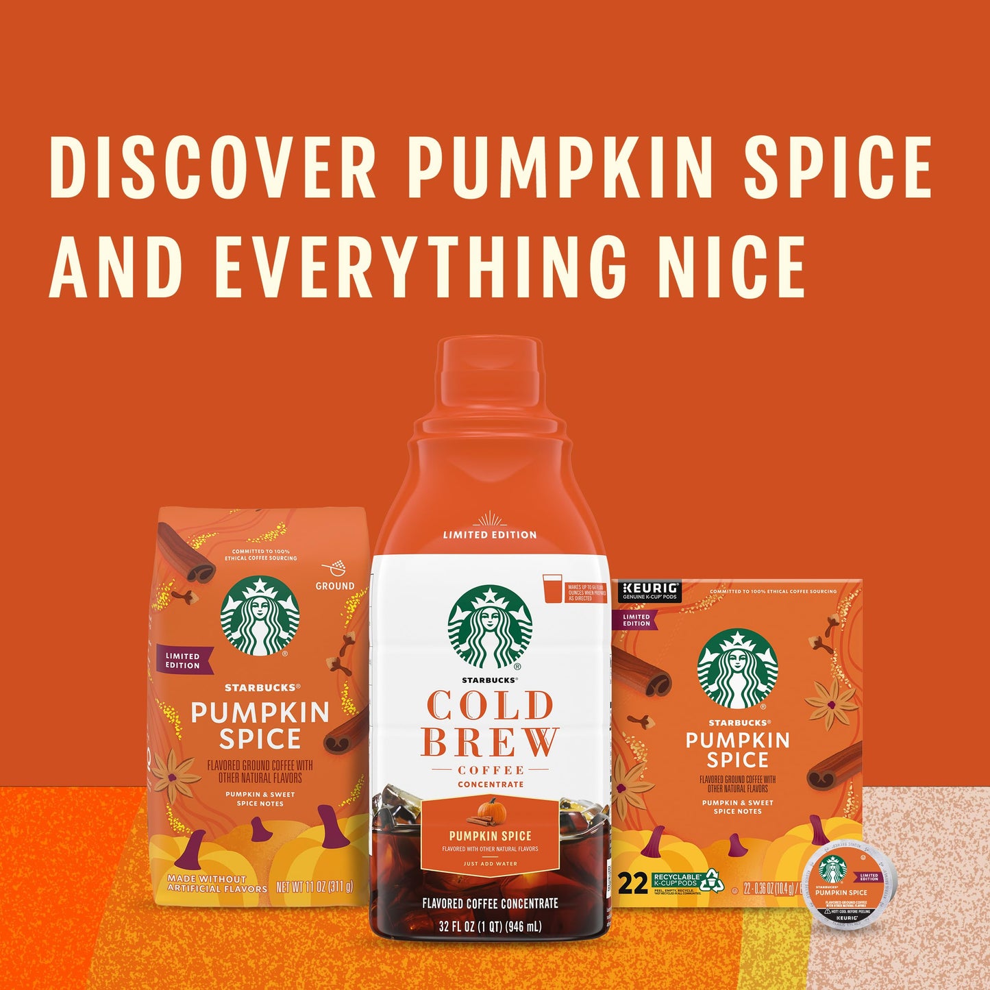Starbucks Ground Coffee, Salted Caramel Mocha Naturally Flavored Coffee, 100% Arabica, Limited Edition, 6 Bags (11 Oz Each)