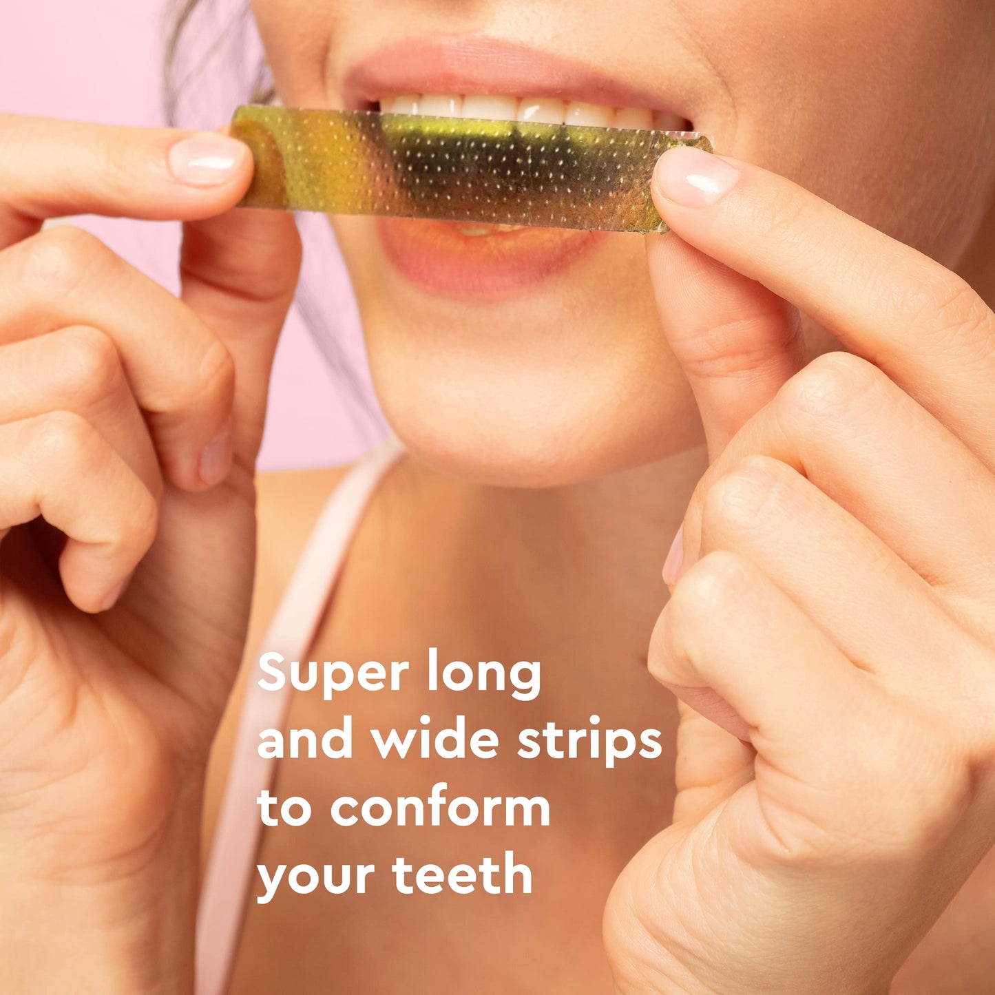 InoPro Teeth Whitening Strips 14 Treatments - Peroxide Free - Whitening Without The Harm - Deep Stains Removal - Whitening for Sensitive Teeth - 28 Strips