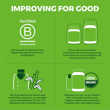 Orgain Organic Vegan Protein Powder + Oat Milk, Chocolate - 20g Plant Based Protein with Milk from Oats, Gluten Free, Dairy Free, Lactose Free, Soy Free, Low Sugar, Non GMO, Kosher - 1.05lb