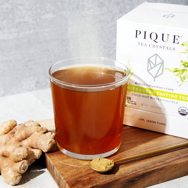 Pique Organic Specialty Tea Crystals Sampler - Support Healthy Digestion, Immunity, Metabolism - 98 Single Serve Sticks (Pack of 5)