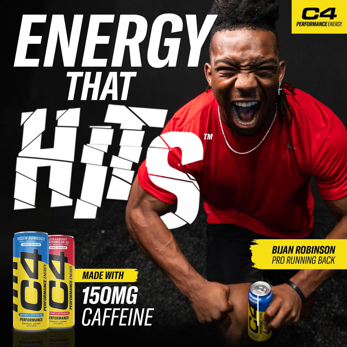 C4 Energy & Smart Energy Drinks Variety Pack, Sugar Free Pre Workout Performance Drink With No Artificial Colors or Dyes, Zero Calorie, Coffee Substitute or Alternative, 4 Flavor Variety 12 Pack