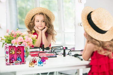 Perfume Body Mist Fragrance, 4 Piece Holiday Gift Set for Little and Young Girls, Tweens and Preteens – 4 Hand Bag Purse Shaped Bottles - SHOPAHOLIC Fashion Collection