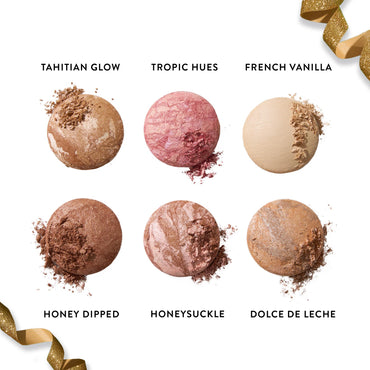 LAURA GELLER NEW YORK The Best of the Best Baked Palette - Full Size - Includes Bronzer, Blush, 2 Highlighters and 3 Eyeshadows - Travel-Friendly