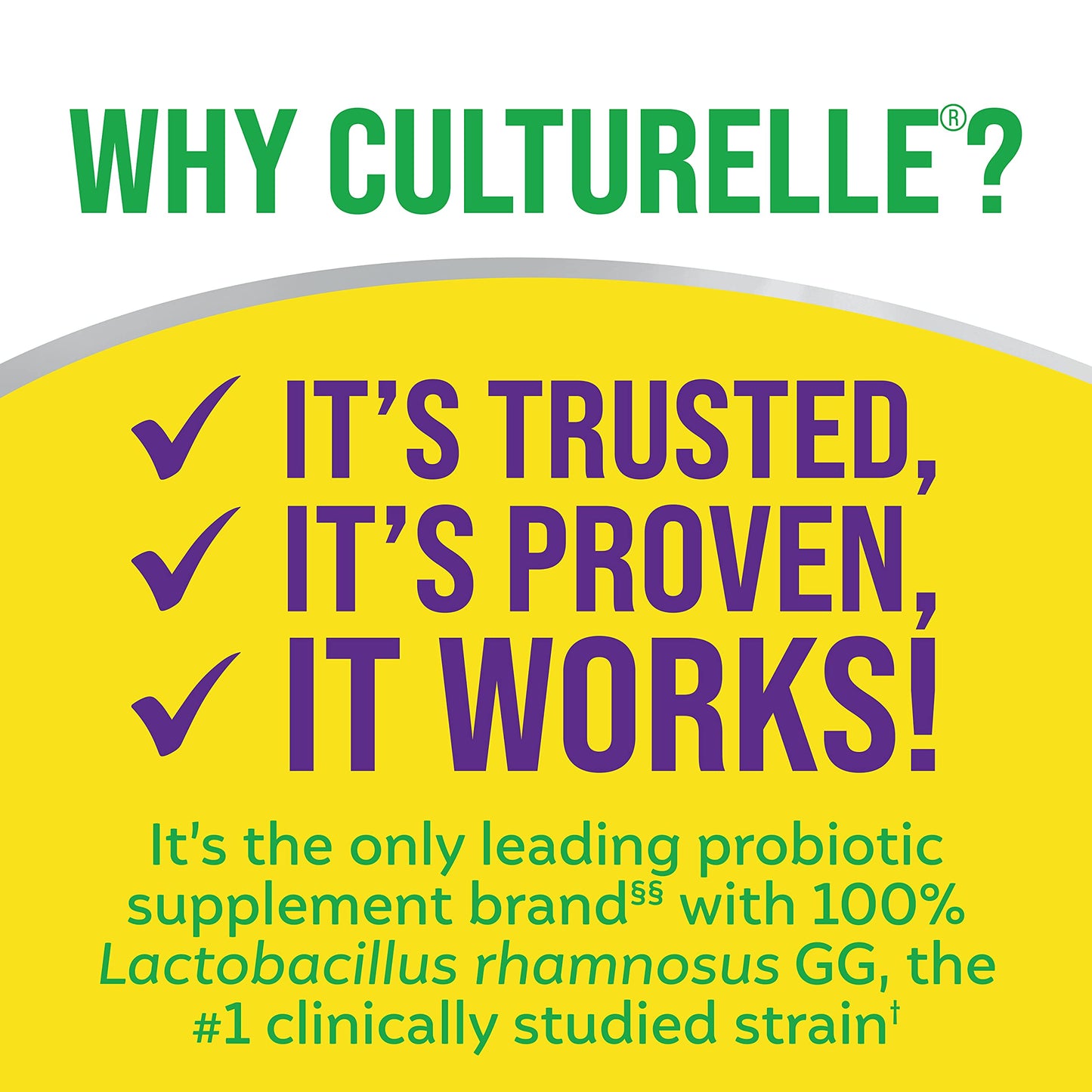 Culturelle Pro Strength Daily Probiotic, Digestive Health Capsules, Supports Occasional Diarrhea, Gas & Bloating, Gluten and Soy Free, 60 Count