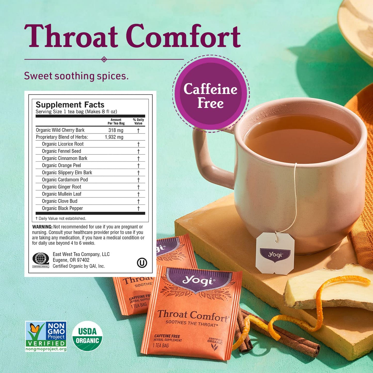 Yogi Tea Get Well Variety Pack - 16 Tea Bags per Pack (6 Packs) - Tea Variety Pack for Support During the Cold Season - Includes Cold Season, Bedtime, Breathe Deep, Echinacea Immune Support & More