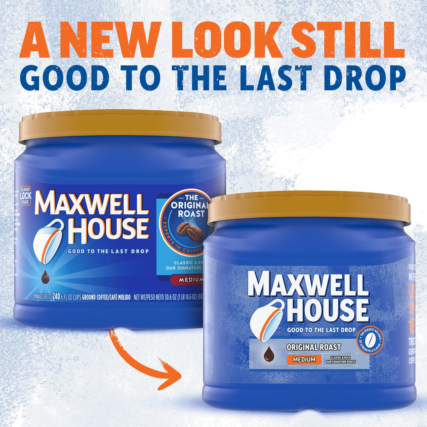 Maxwell House The Original Roast Medium Roast Ground Coffee (2 lbs 11.1 oz Canister)