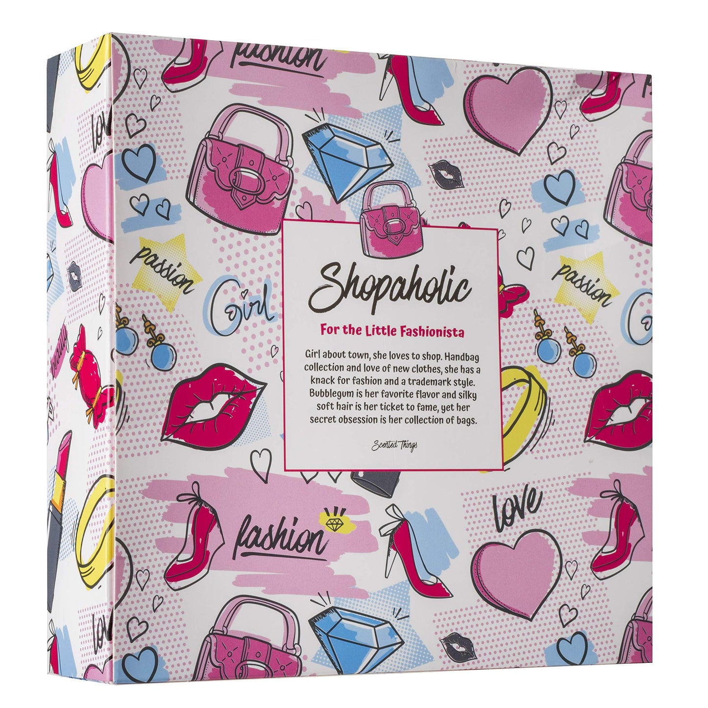 Perfume Body Mist Fragrance, 4 Piece Holiday Gift Set for Little and Young Girls, Tweens and Preteens – 4 Hand Bag Purse Shaped Bottles - SHOPAHOLIC Fashion Collection