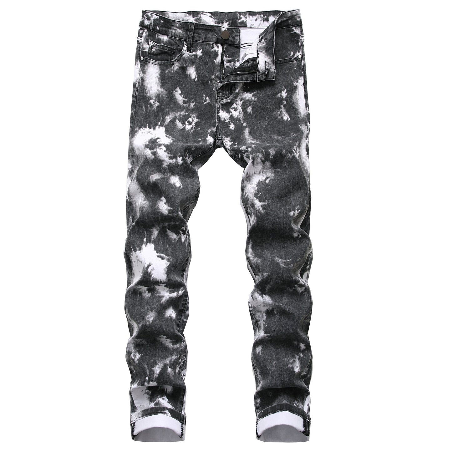 2020 Men Colored Jeans Mens Skinny Elastic Slim Straight Biker Jeans Male Denim Casual Cotton Pants Vaqueros Hombre Plus Size 42