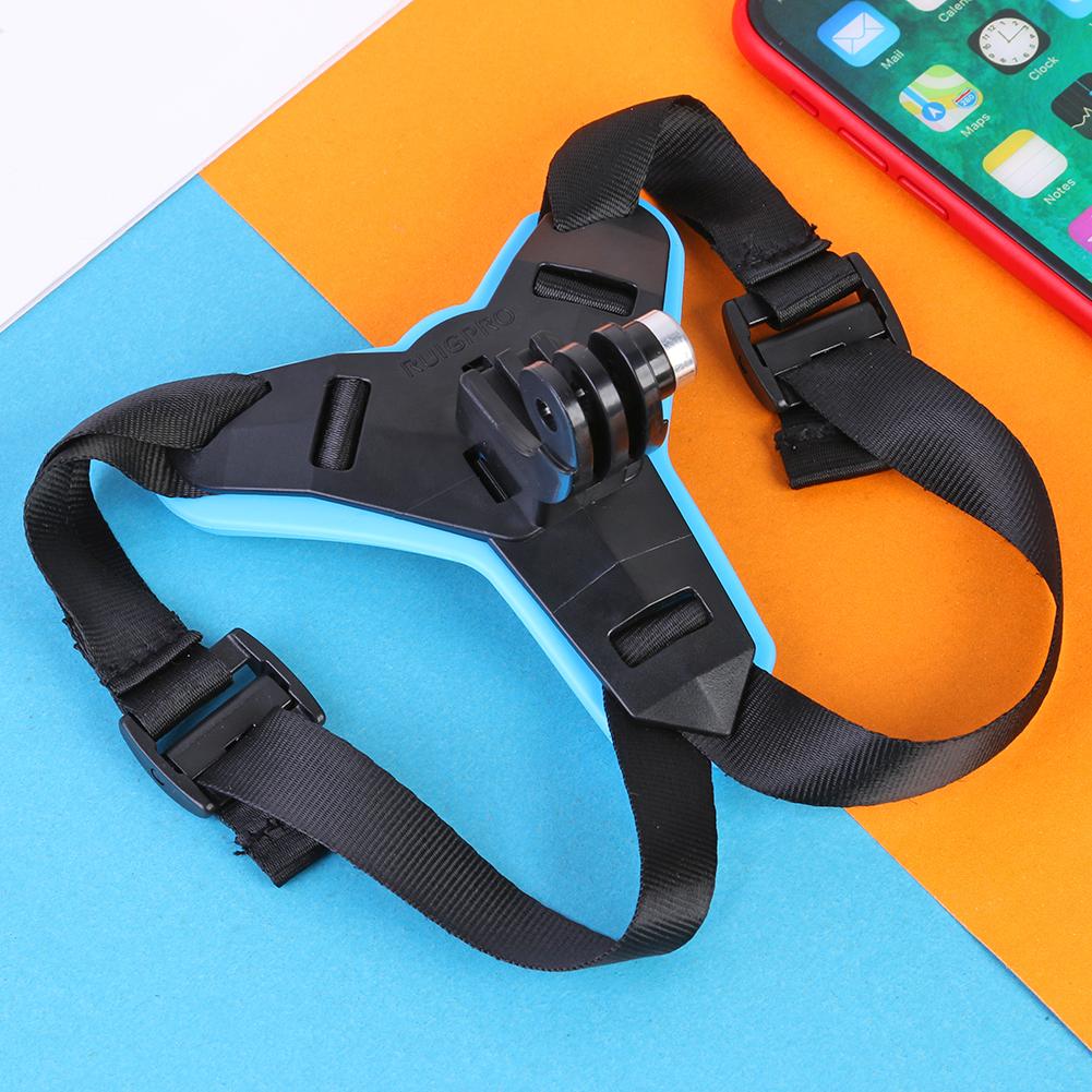 Motorcycle Helmet Chin Stand Mount Holder for GoPro Hero 5/6/7 Action Sports Camera Full Face Holder Motorcycle Camera Accessory