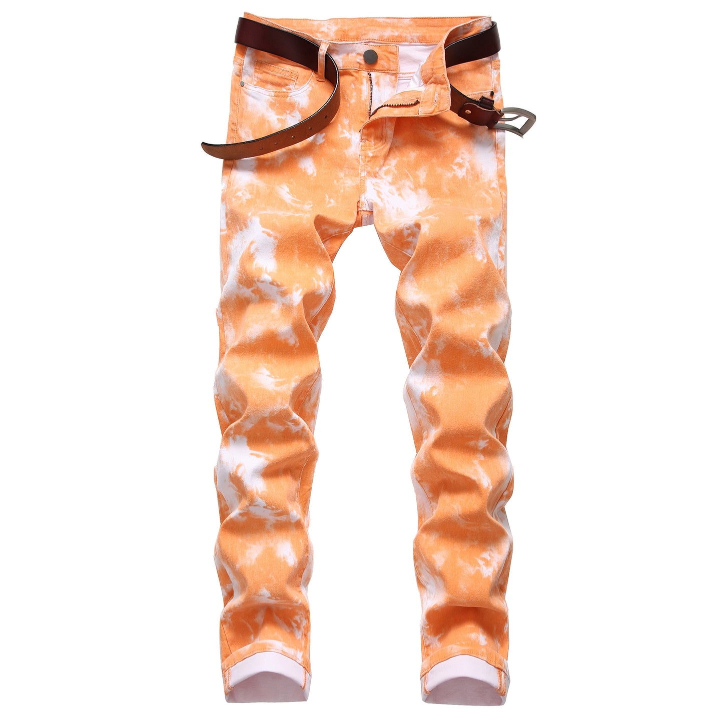 2020 Men Colored Jeans Mens Skinny Elastic Slim Straight Biker Jeans Male Denim Casual Cotton Pants Vaqueros Hombre Plus Size 42