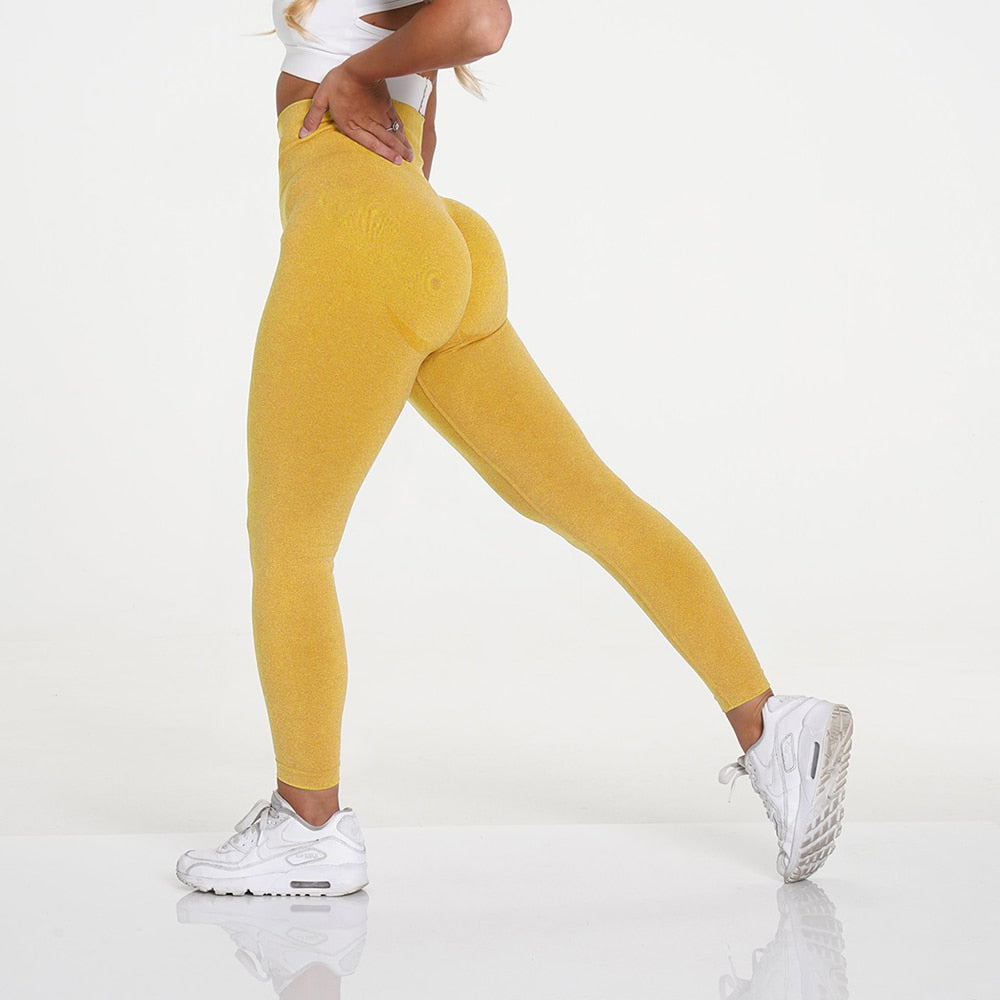 Sexy Women Sports Pants High Waist Seamless Leggings Women Fitness Tummy Control Pants