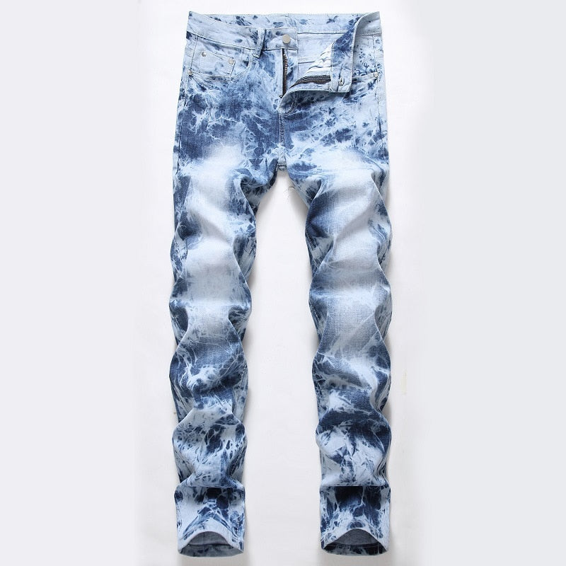 2020 Men Colored Jeans Mens Skinny Elastic Slim Straight Biker Jeans Male Denim Casual Cotton Pants Vaqueros Hombre Plus Size 42