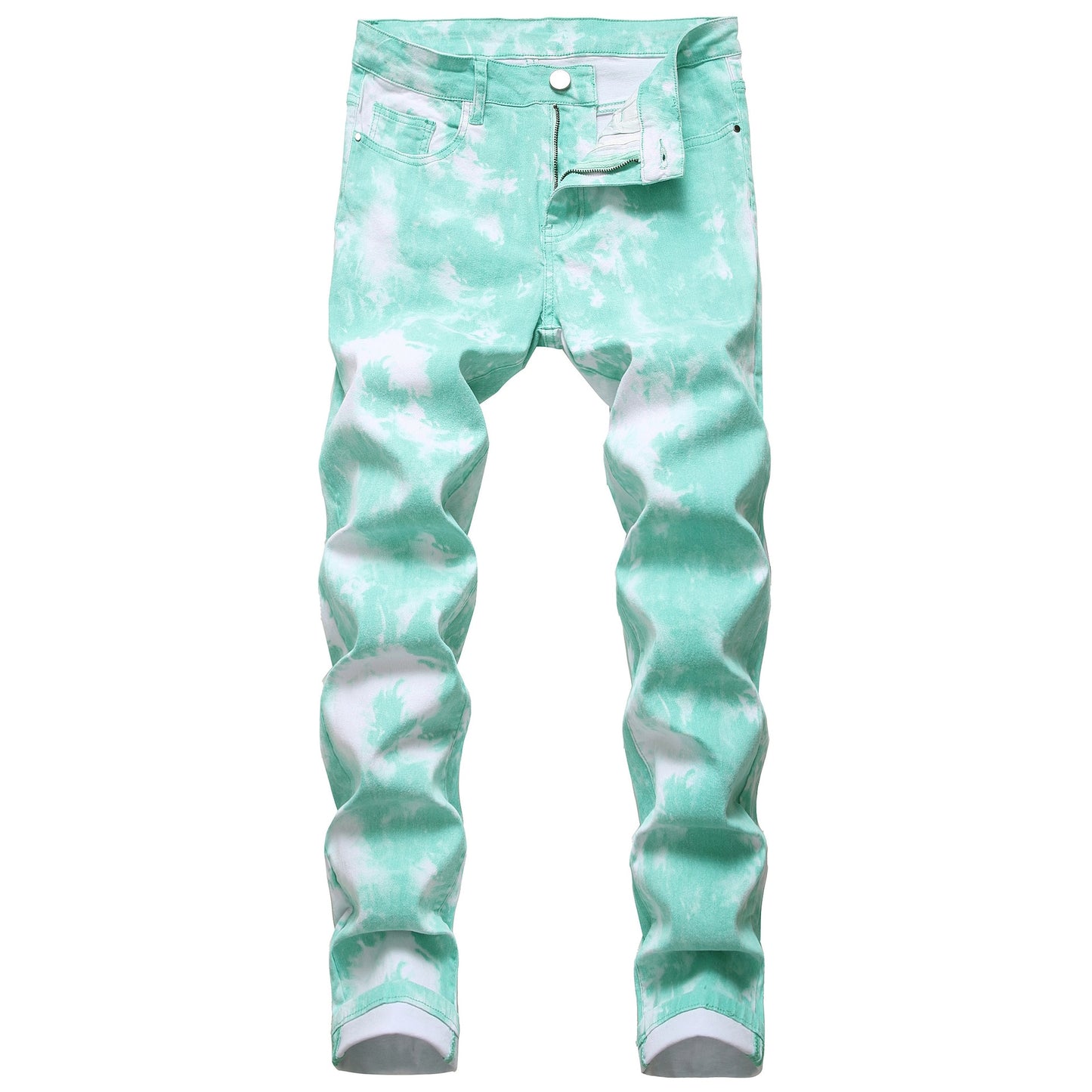 2020 Men Colored Jeans Mens Skinny Elastic Slim Straight Biker Jeans Male Denim Casual Cotton Pants Vaqueros Hombre Plus Size 42