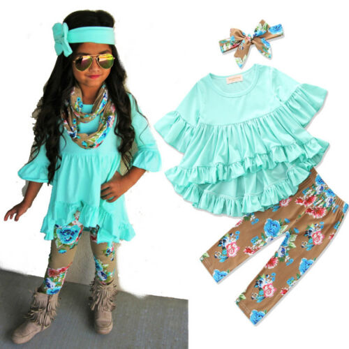 New Arrival Boutique Toddler Kids Baby Girl Solid Color Top Dress