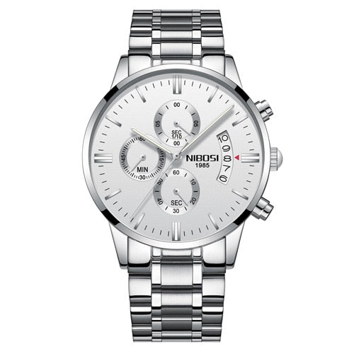 NIBOSI Men Watches Luxury Famous Top Brand Men's Fashion Casual Dress Watch Military Quartz Wristwatches Relogio Masculino Saat