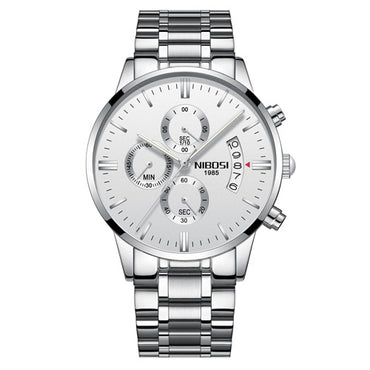 NIBOSI Men Watches Luxury Famous Top Brand Men's Fashion Casual Dress Watch Military Quartz Wristwatches Relogio Masculino Saat