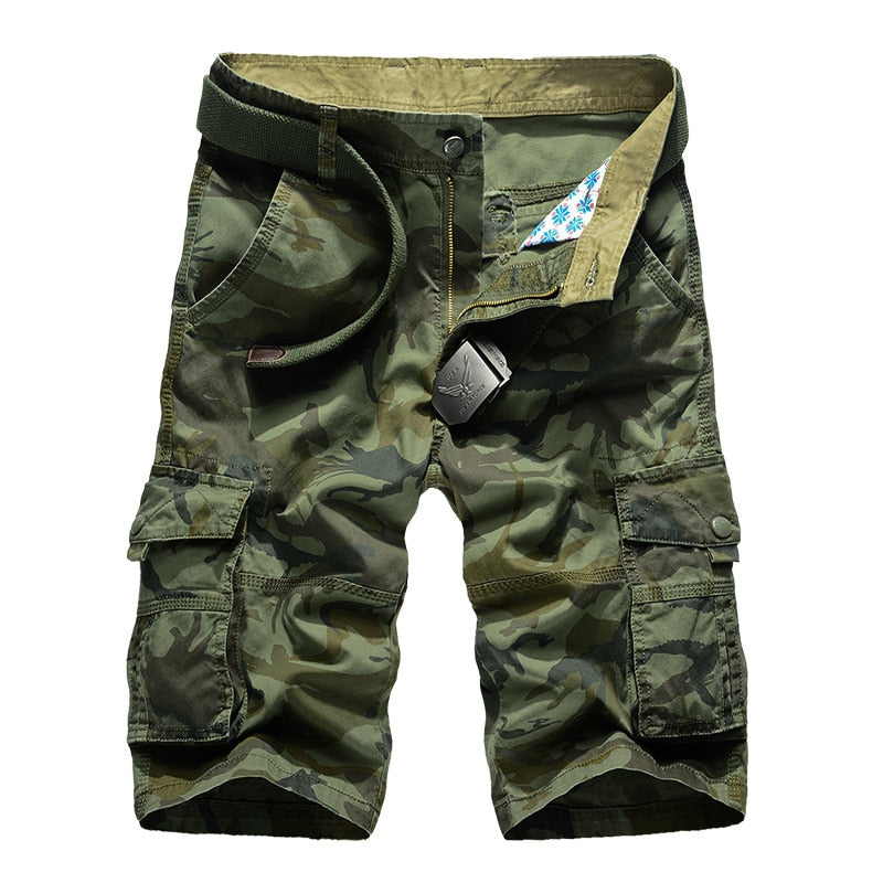 Camouflage Camo Cargo Shorts Men 2022 New Mens Casual Shorts Male Loose Work Shorts Man Military Short Pants Plus Size 29-44