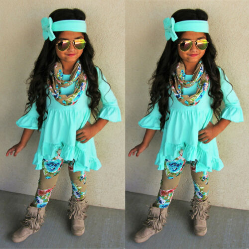 New Arrival Boutique Toddler Kids Baby Girl Solid Color Top Dress