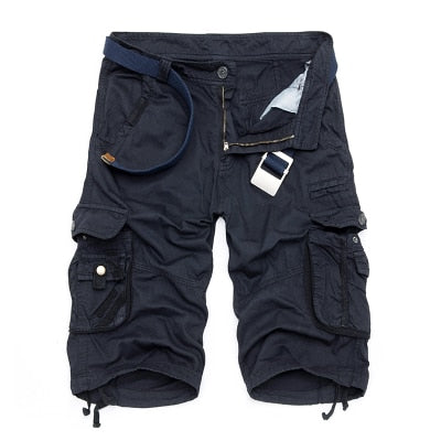 Camouflage Camo Cargo Shorts Men 2022 New Mens Casual Shorts Male Loose Work Shorts Man Military Short Pants Plus Size 29-44