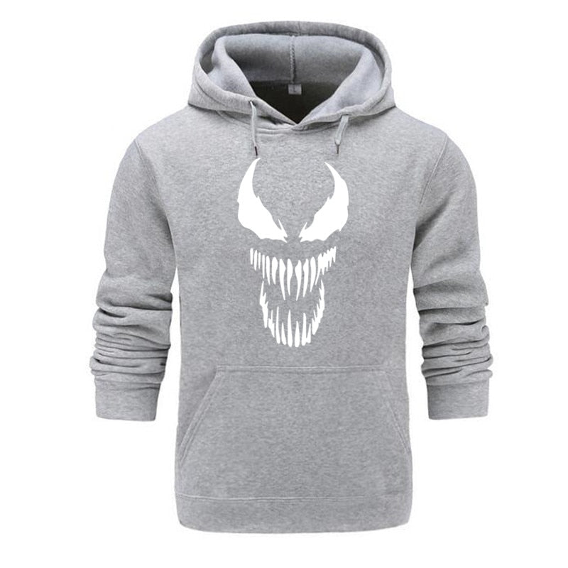 2019 Comic Thick Venom Hoodie Sweatshirts Men Superhero Anime