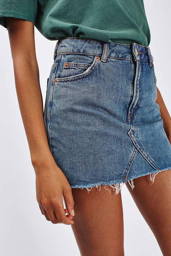 2021 Sexy New Women's Summer Denim Skirt