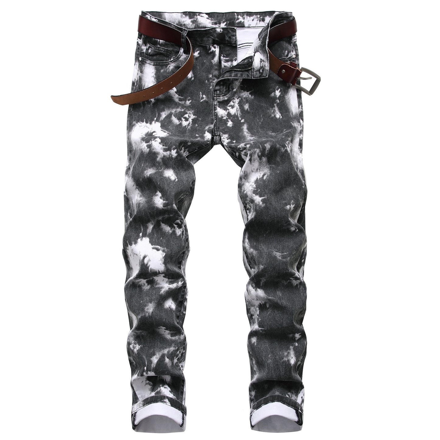 2020 Men Colored Jeans Mens Skinny Elastic Slim Straight Biker Jeans Male Denim Casual Cotton Pants Vaqueros Hombre Plus Size 42