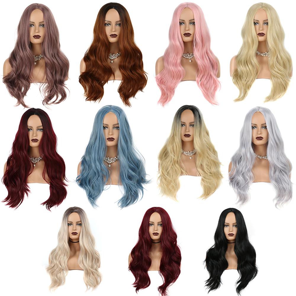 Wigs for Women Deep Body Wave Synthetic Heat Resistant Long Wig